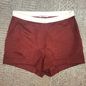 T By Alexander Wang Women's shorts Highwaist knit